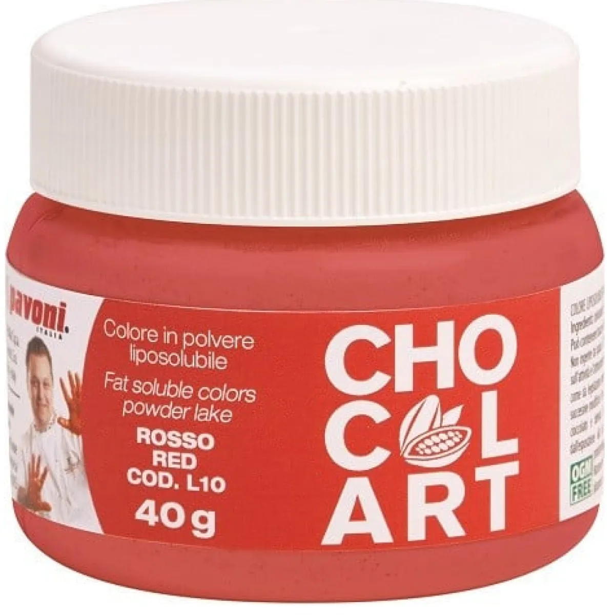 Clearance Pavoni Kleurpoeder Rood 40 gram