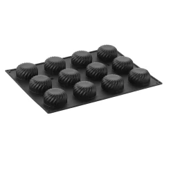 Best Pavoni Siliconen Vorm Caleidon Rozet Ø66x34mm (12) 30x40cm