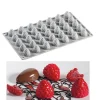 New Pavoni Siliconen Vorm Frambozen 24x27mm (35) 30x17,5cm