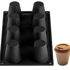 Sale Pavoni Siliconen Vorm Koffiemok Ø60 - Ø55mm (8) Set/2