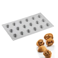 Clearance Pavoni Siliconen Vorm Notendop 38x28mm (18) 30x17,5cm
