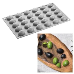 Discount Pavoni Siliconen Vorm Olijf 32x22mm (30) 30x17,5cm