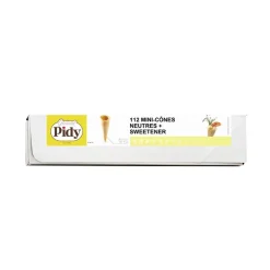 Online Pidy Mini Hoorntjes Neutraal Ø2,5x7,5cm (112 st.)