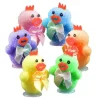 New Overig Pluche Decoratie Kuikens Gekleurd Met Strik 4cm, 24 stuks