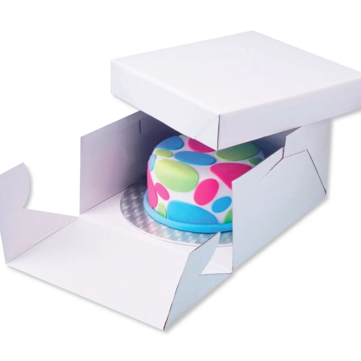 Best PME Cakeboard en doos rond 20x20x15 cm
