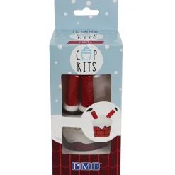 Outlet PME Cupcake Kit Kerstman 6st.