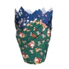 Hot PME Muffin Cups Kerstman 24st