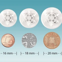 Best PME Plunger Cutter Mini Sneeuwvlok/IJskristal set/3
