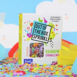 Sale PME Regenboog Sprinkle Mix (Out of the Box) 60g