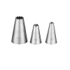 Sale PME Spuitmondjes Mini Cupcakes & Sterren Set/3