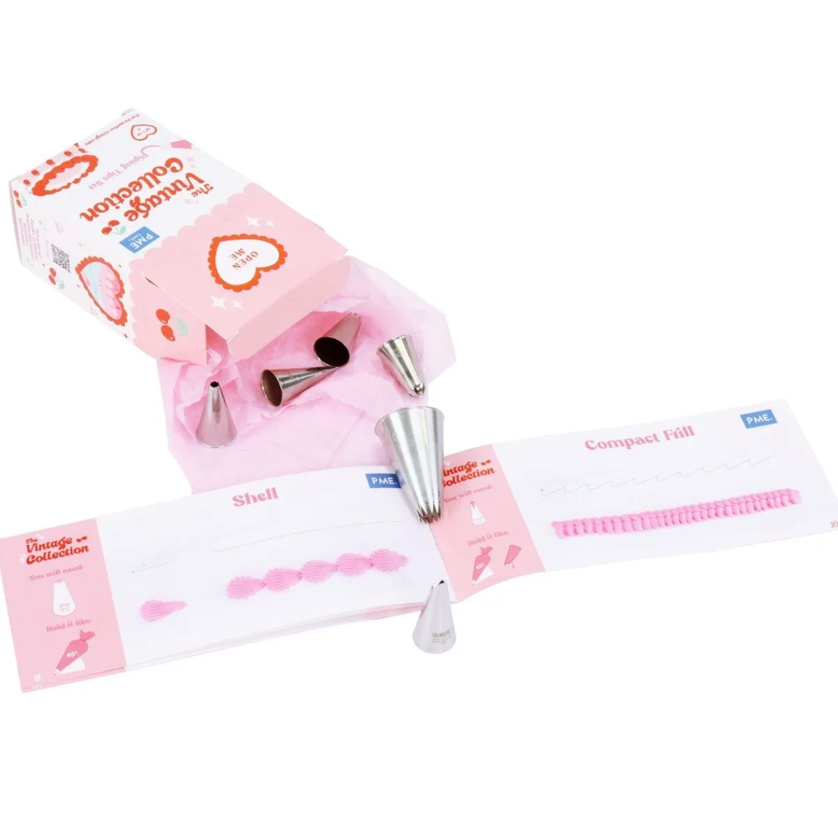 Outlet PME Spuitmondjes Vintage Set/6