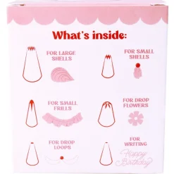 Outlet PME Spuitmondjes Vintage Set/6