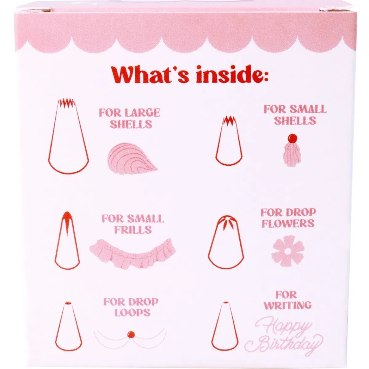 Outlet PME Spuitmondjes Vintage Set/6