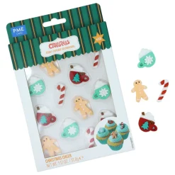 Sale PME Suikerdecoratie Christmas Cheer 12st.