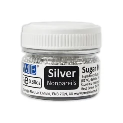 Hot PME Suikerparels Zilver Nonpareils 25 gram