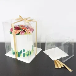 New PME Taartdoos Transparant 35x35x38cm