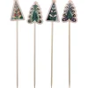 New PME Taartprikkers Kerstbomen 24st.