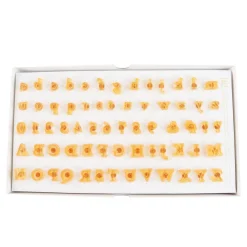New PME Tekst Stempelset Cupcake/Cookie Fun Fonts - Collectie 2