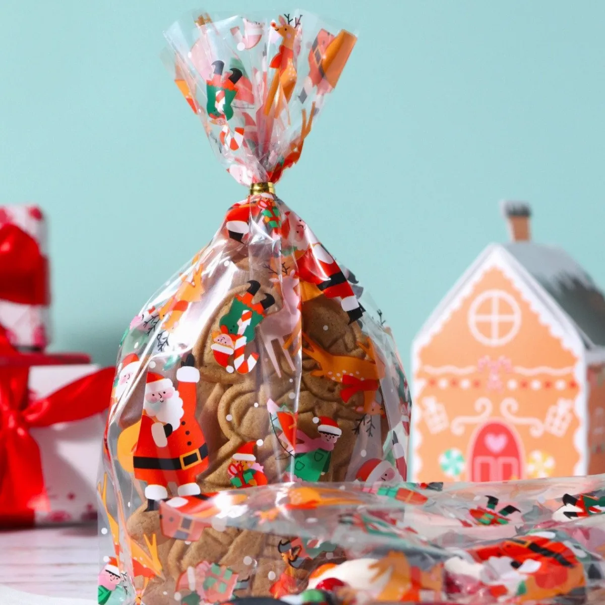 Best PME Traktatiezakjes Kerstman 20st
