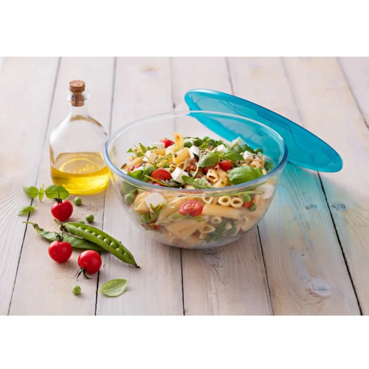 New Pyrex Prep & Store Beslagkom met Deksel 2,3L (Ø21cm)