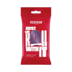 Outlet Renshaw Rolfondant Donker Paars 250g