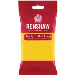 Renshaw Rolfondant Geel 250g