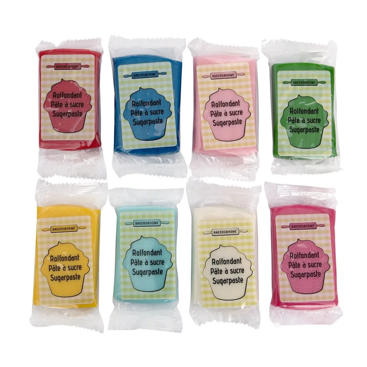 Discount Overig Rolfondant Assortiment (8 x 150gr.)