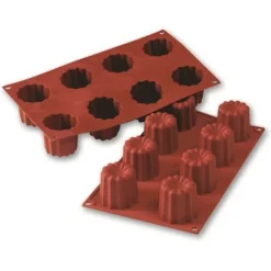 Siliconen Bakvorm Canele Ø55h50mm (8)