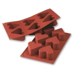 New Martellato Siliconen Bakvorm Hart Ø65h40mm (6)