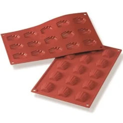 Discount Martellato Siliconen Bakvorm Madeleine Mini 44x34x10mm (15)