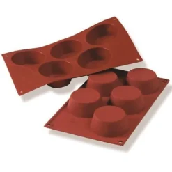 New Martellato Siliconen Bakvorm Muffin Groot Ø81h32mm (5)