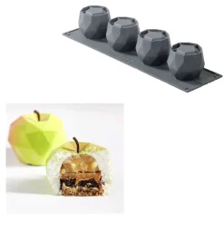 Dinara Kasko Siliconen Vorm Apple 10x38x6cm
