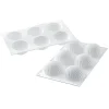 Best Silikomart Siliconen Bakvorm Parfum (6x) Ø7,5x3,75cm