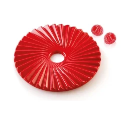 Clearance Silikomart Siliconen Bakvorm Plissé (2x) Ø14x1cm