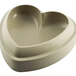 Clearance Silikomart Siliconen Bakvorm Batticuore Hart 20,5x19,8cm