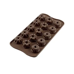 Silikomart Siliconen Bonbonvorm Fantasia (15x) Ø2,85x1,5cm