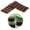 Best Silikomart Siliconen Bonbonvorm Bloemen (15x) Ø30 mm