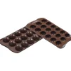 Outlet Silikomart Siliconen Bonbonvorm Voetbal (15x) Ø2,7x1,4cm