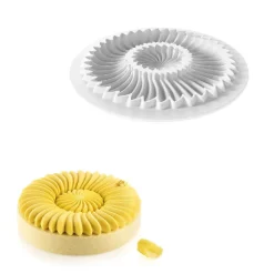 Hot Silikomart Siliconen Vorm Crown Honoré Ø17,7x1,8cm