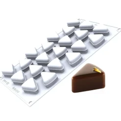 Best Silikomart Siliconen Vorm Slice XS (21) 3,8x3,1x2cm**