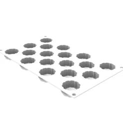 Clearance Silikomart Siliconen Vorm Charlotte XS (18x) Ø3,8x1,8cm