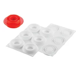 Hot Silikomart Siliconen Vorm Promise (6) Ø85/44x20mm