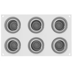 Discount Silikomart Siliconen Vorm Givré (6) Ø6x4,5cm