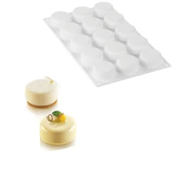 Sale Silikomart Siliconen Vorm Essenziale (15) Ø45x20mm