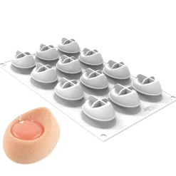 Outlet Silikomart Siliconen Vorm Nebula (12) 5,1x3,7x3,2cm