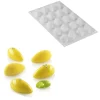 Outlet Silikomart Siliconen Vorm Quenelle (20) 44x21x20mm