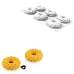 Discount Silikomart Siliconen Vorm Kaleido (6) Ø7,5x2,5cm
