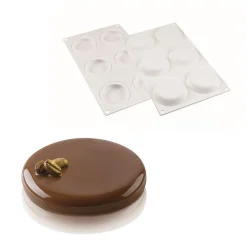 Outlet Silikomart Siliconen Vorm Decor Rond Ø67x15(h)mm