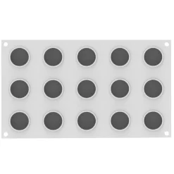 Clearance Silikomart Siliconen Vorm Bignè Perfetto (15) Ø4,5x2,5cm