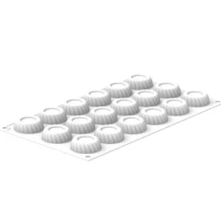 Best Silikomart Siliconen Vorm Torta XS (18) Ø4x1,5cm